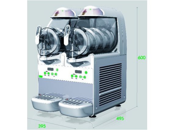 Macchina per gelato B - Cream HD 2 Litri 6+6